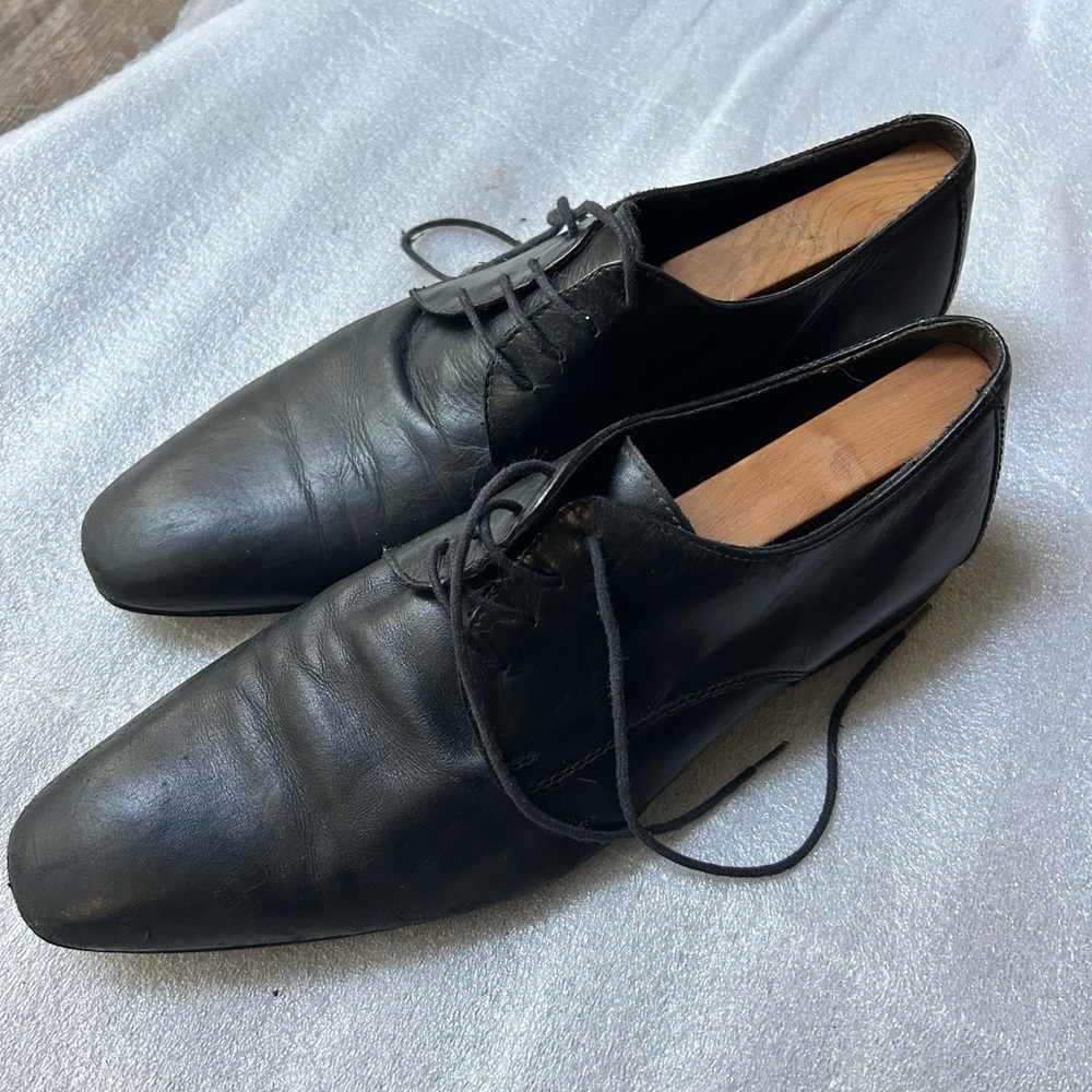 lavorazione artigiana leather dress shoes